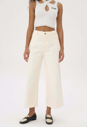Flared Jeans - off white