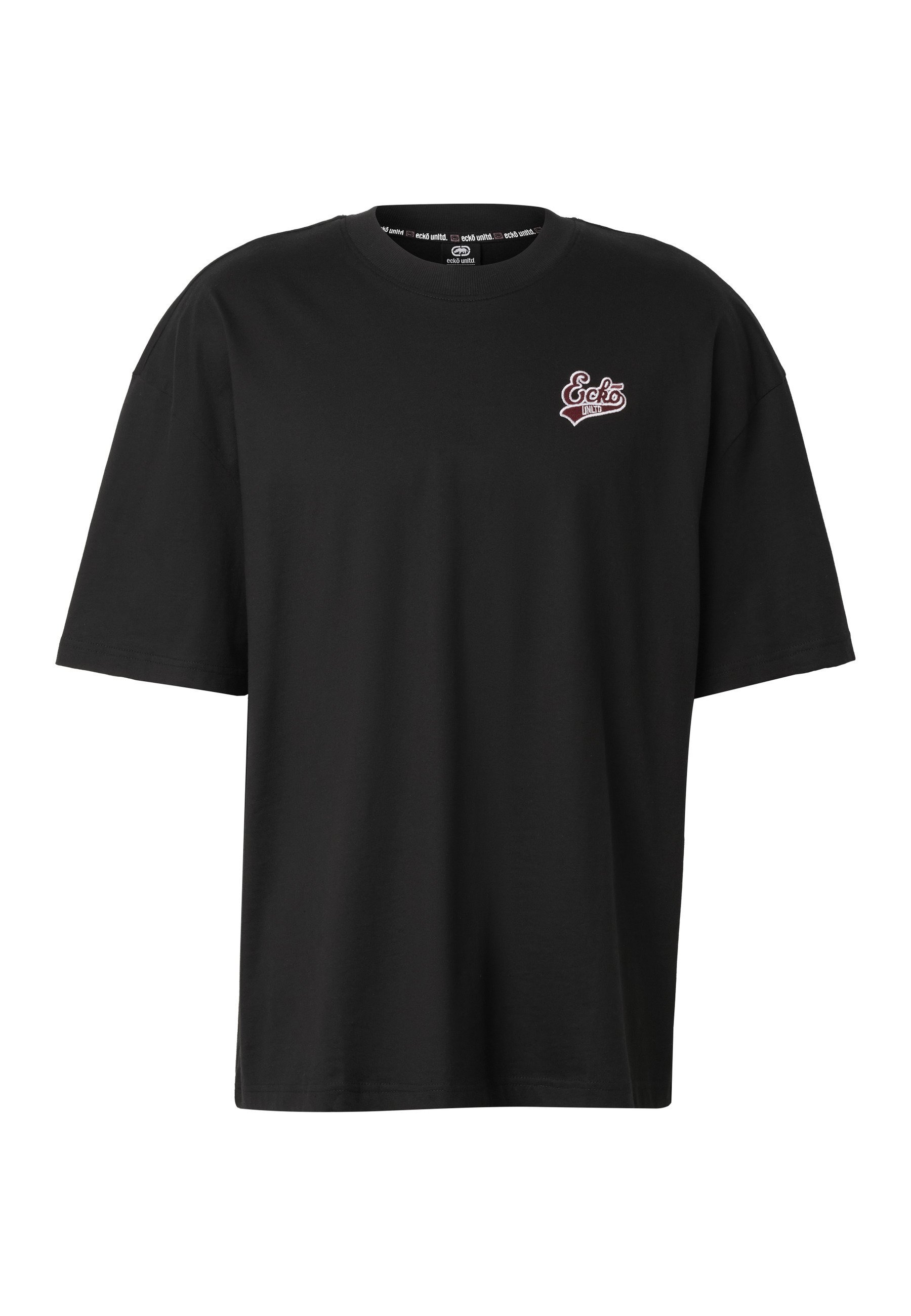 ecko unltd. BREEZE - T-Shirt basic - jetblack/schwarz - Zalando.ch