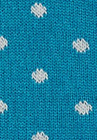Gallo SUPER WITH POLKA DOT PATTERN - Calze - turchese latte