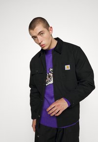 Carhartt WIP MICHIGAN COAT DEARBORN - Casaco leve - black/rigid