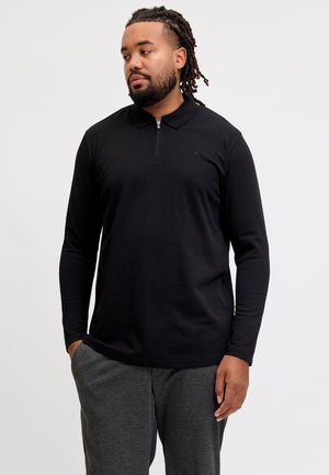 Jack & Jones, POLO PLUS SIZE BADGE POLO - Polo - black