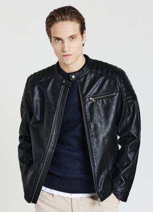 Calliope BIKER - Giacca in similpelle - nero