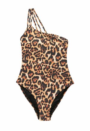 TUMMY CONTROL REGULAR FIT - Maillot de bain - leopard print