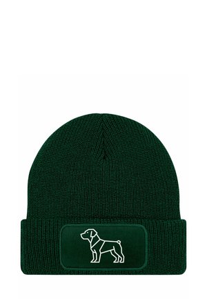Beanie - pitbull dunkelgrün