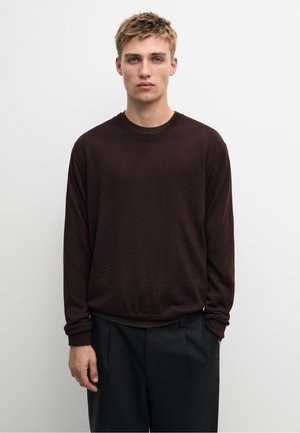 Massimo Dutti, Strickpullover - bordeaux