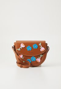 SMILE BAG UNISEX - Schoudertas - brown