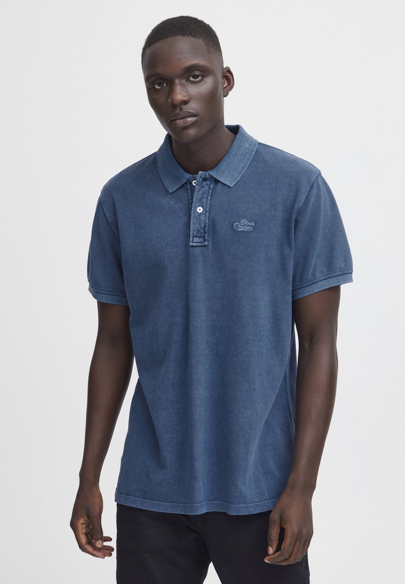 Blend - Poloshirt - navy peony, Vergroten