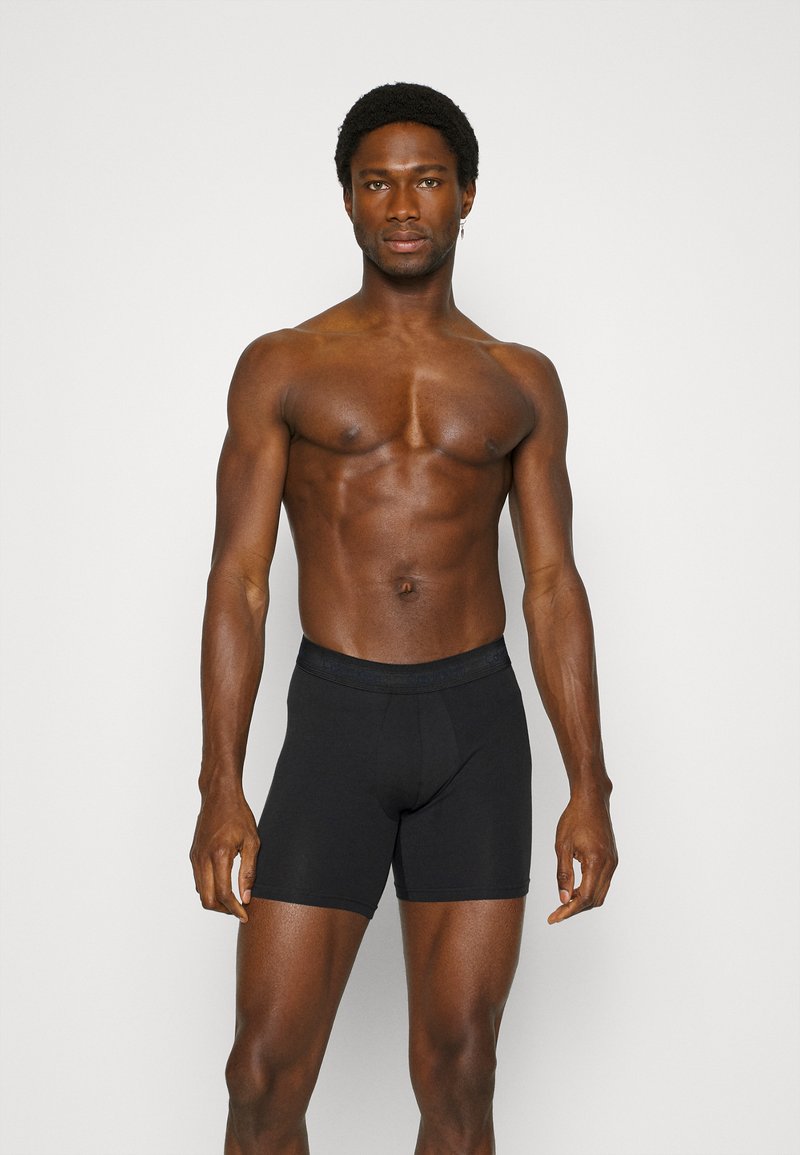 Calvin Klein Underwear 3 PACK - Cuecas boxer - orange/blue shadow/green logo