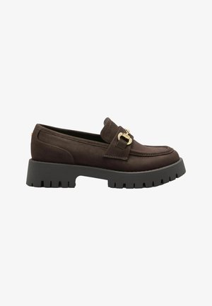 Lipsy, Loafers - chocolate brown