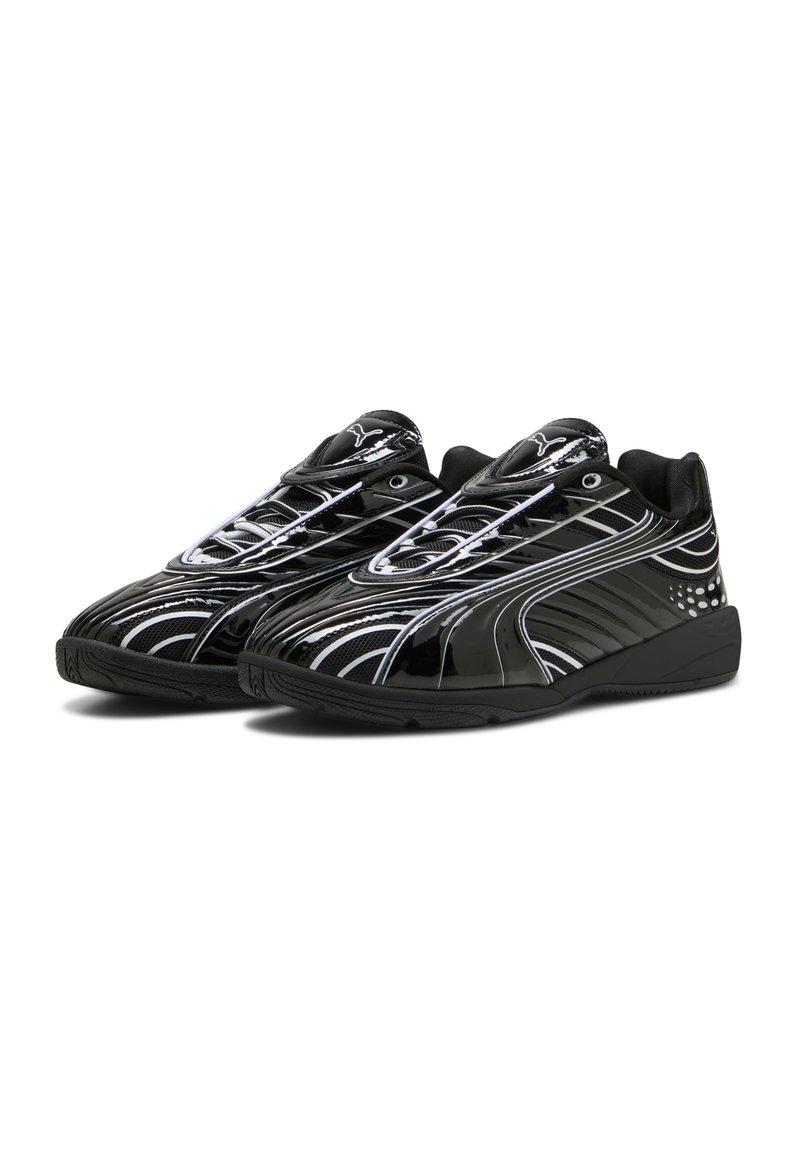 Puma GLOSSY SNEAKERS - Tenisky - black