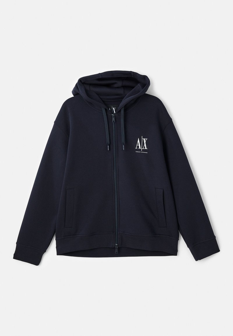 Armani Exchange Sweater met rits donkerblauw Armani Exchange Sweater met rits donkerblauw