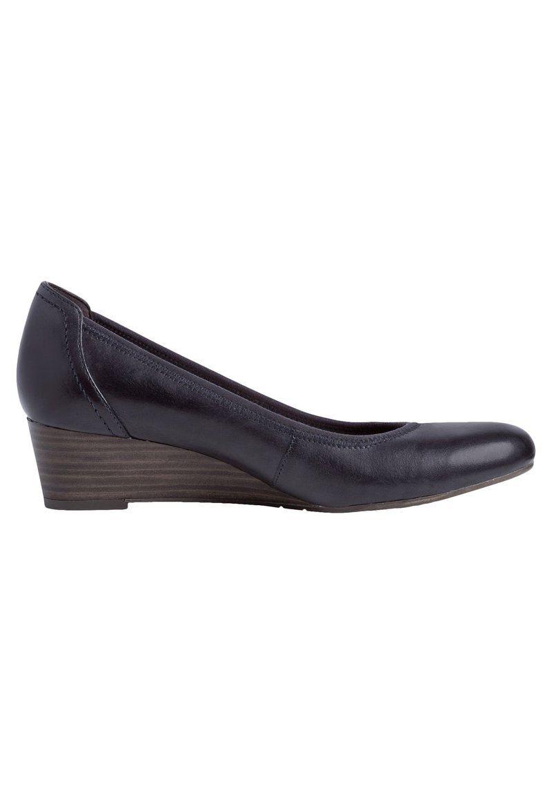 Damen Klassische Pumps | Tamaris Keilpumps navy/blau - RQ46762 Damen Klassische Pumps | Tamaris Keilpumps navy/blau - RQ46762