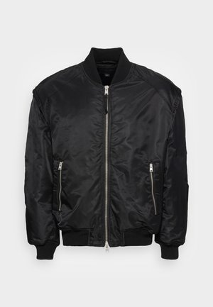 AKIO - Bomber Jacket - black