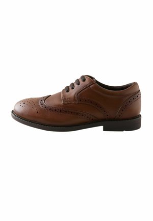 Next, Lace-ups - tan brown