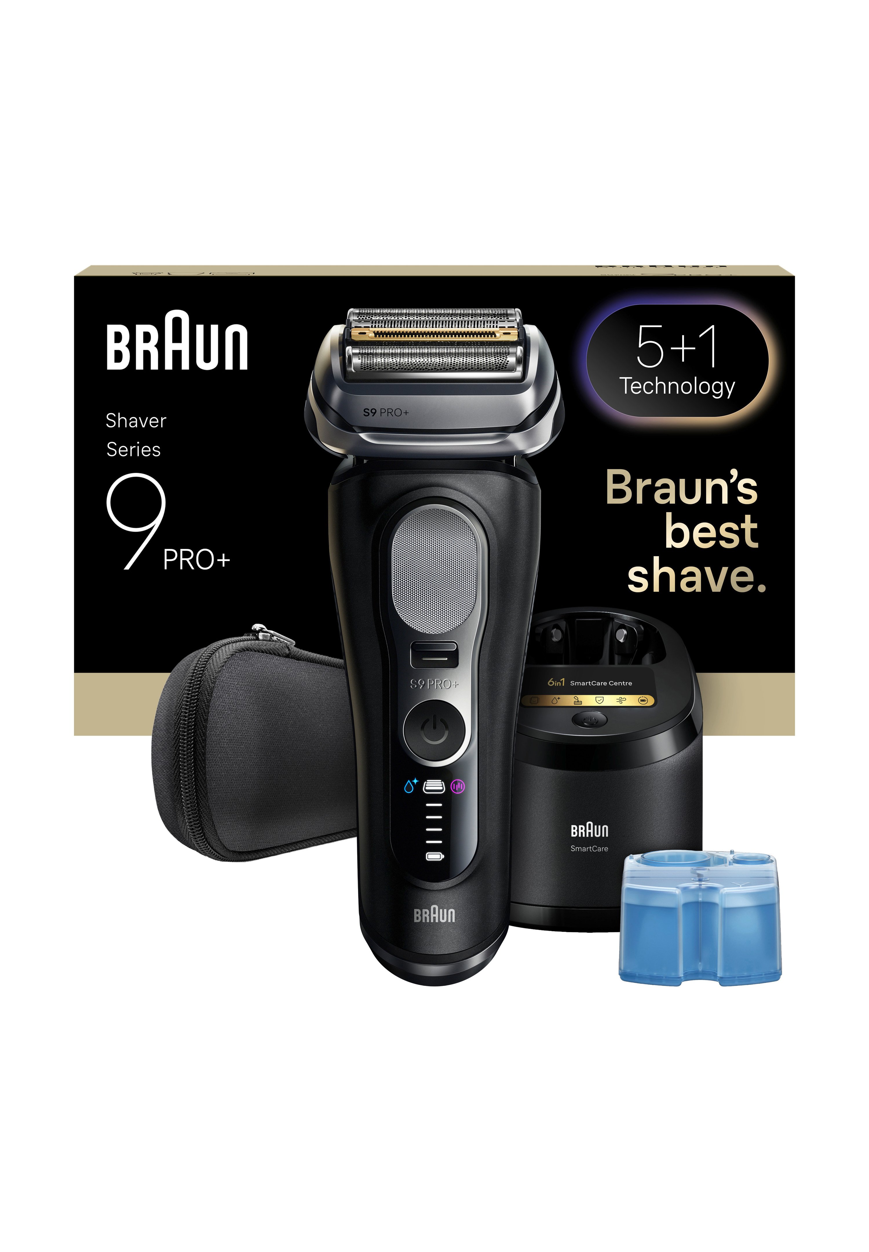 Braun BRAUN ELEKTRISCHER RASIERER - SERIES 9 PRO+ 9660CC WET&DRY
