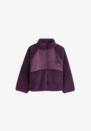 Next REGULAR FIT - Fleecová bunda - dark purple