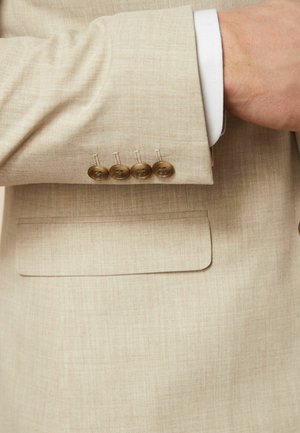 SKINNY FIT MOTIONFLEX STRETCH - Suit jacket - stone