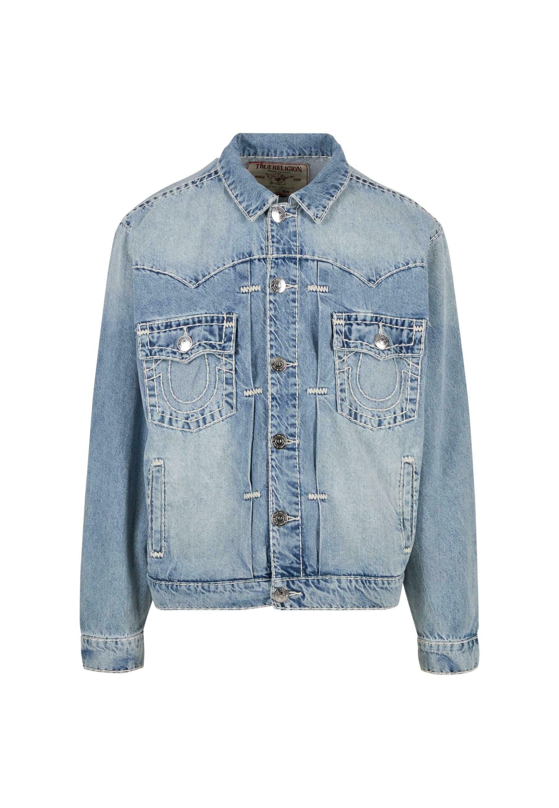 True Religion SUPER - Denim jacket - blue - Zalando.ie