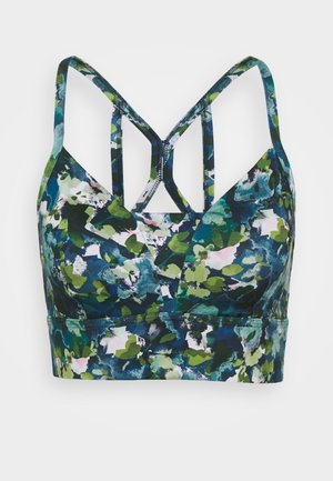 SUPER SCULPT YOGA BRA - Light support sports bra - green spring