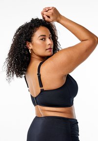 Zizzi MIT VOLLER ABDECKUNG - Bikiinide ülaosa - black