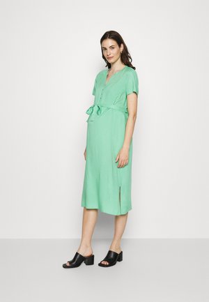 MAMALICIOUS MLMISTY MIDI DRESS  - Φόρεμα από ζέρσεϊ - neptune green