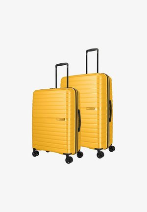 Travelite SET 2-TEILIG - Trolley - gelb