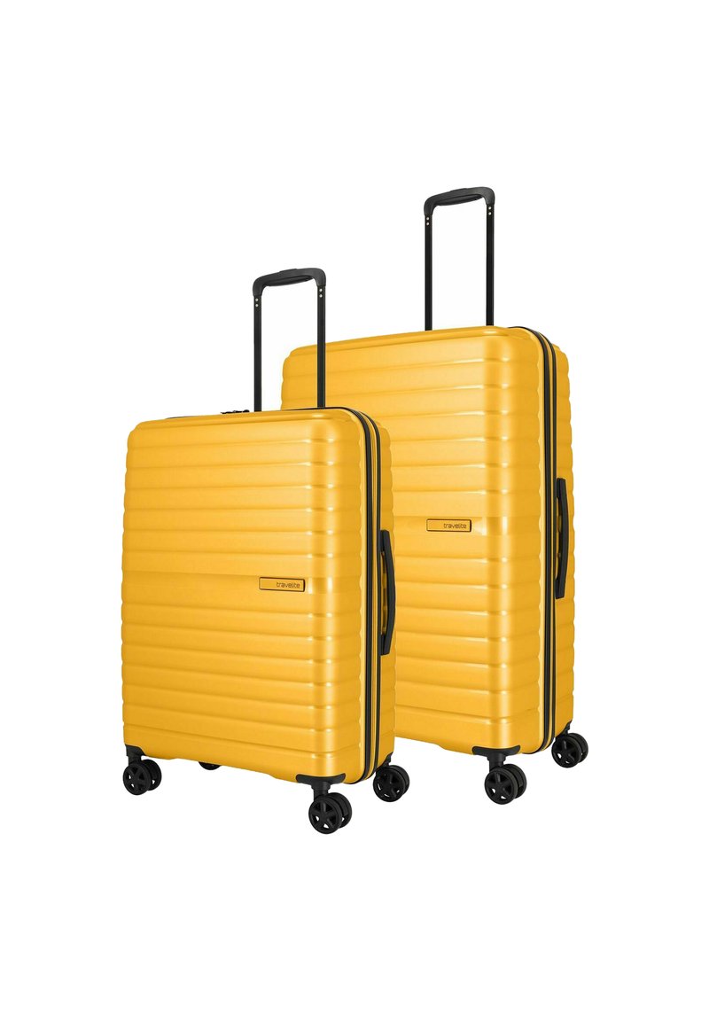 Travelite SET 2-TEILIG - Trolley - gelb