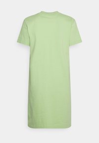 Calvin Klein Jeans BLOCKING DRESS - Vestido de malha - jaded green