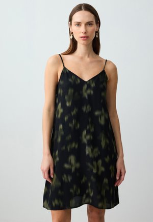 Jimmy Key V-NECK - Vestito casual - black