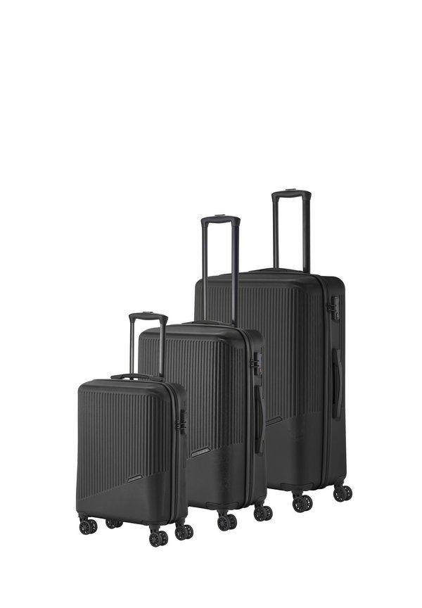 ROLLEN SET 3-TEILIG - Kofferset - schwarz