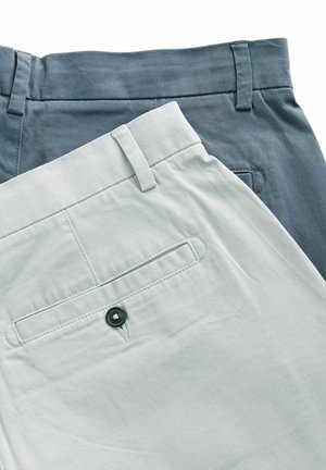Next, REGULAR FIT STRETCH 2 PACK - Shorts - blue grey