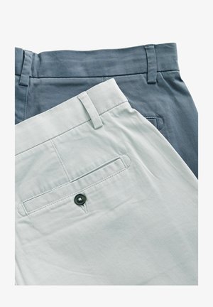 Next, REGULAR FIT STRETCH 2 PACK - Shorts - blue grey