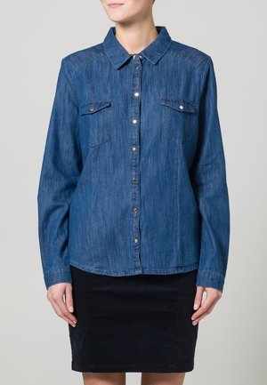 Camicia - stone blue denim