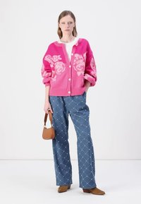 Cras ROSE CARDIGAN - Vesta na kopčanje - pink