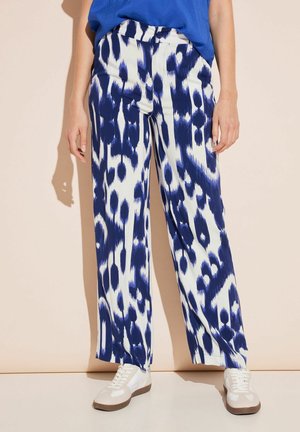 WIDE LEG HOSE - Broek - blau