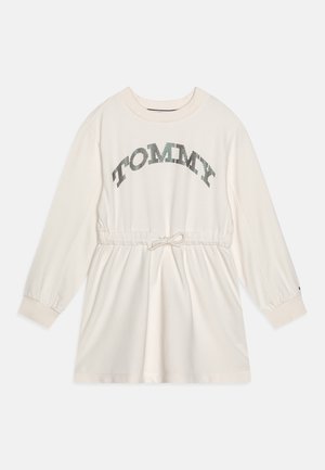 Tommy Hilfiger DOT DRESS - Vestito casual - ancient white