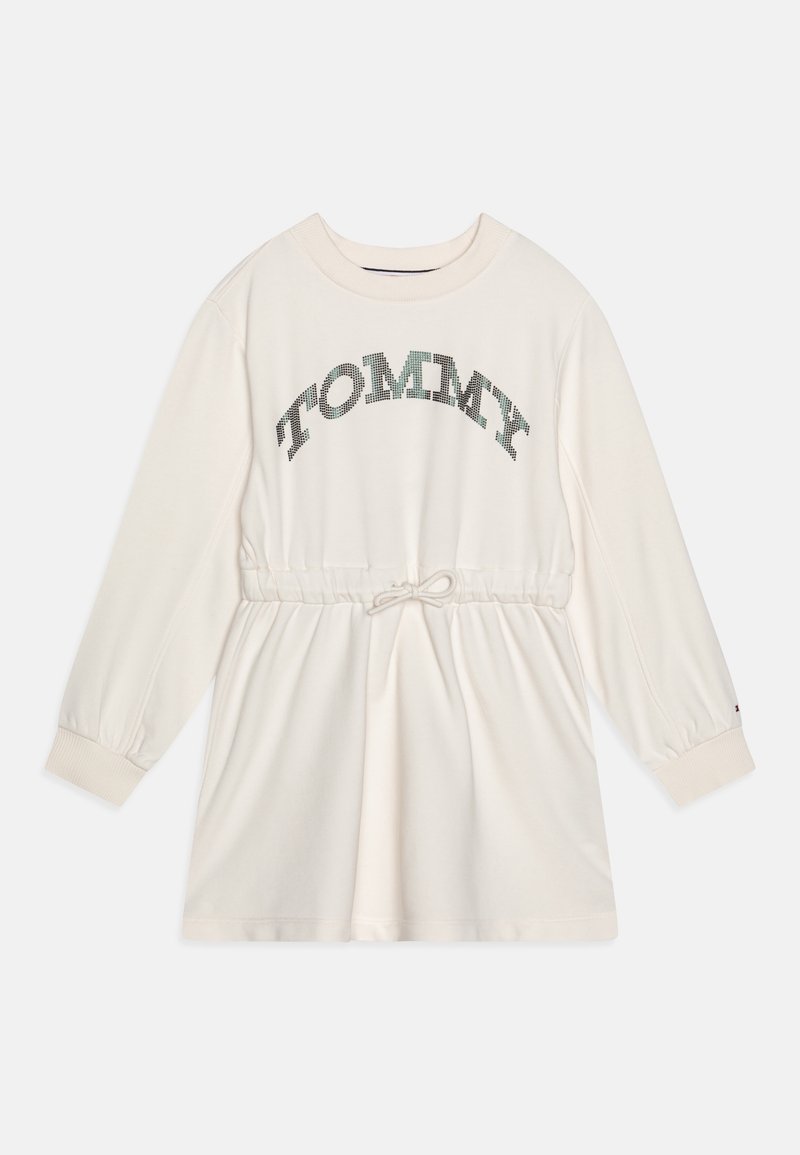 Tommy Hilfiger DOT DRESS - Vapaa-ajan mekko - ancient white