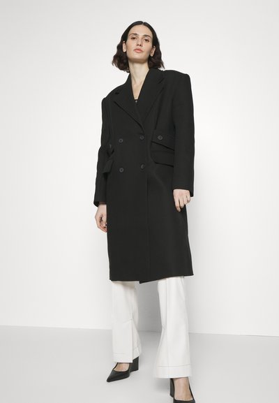 Materiel BOXY COAT - Κλασικό παλτό - black