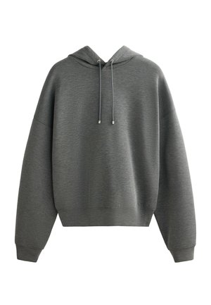 Sweat à capuche - mottled grey