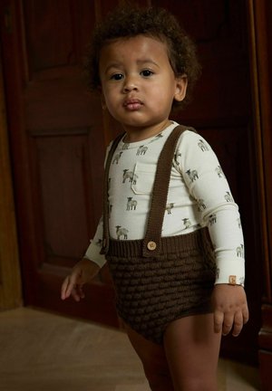 Lil' Atelier, BLOOMERS KNITTED UNISEX - Salopette - teak