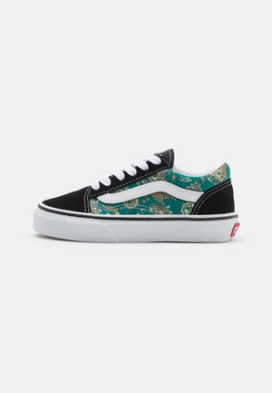 OLD SKOOL - Sneaker low - black/alpine green