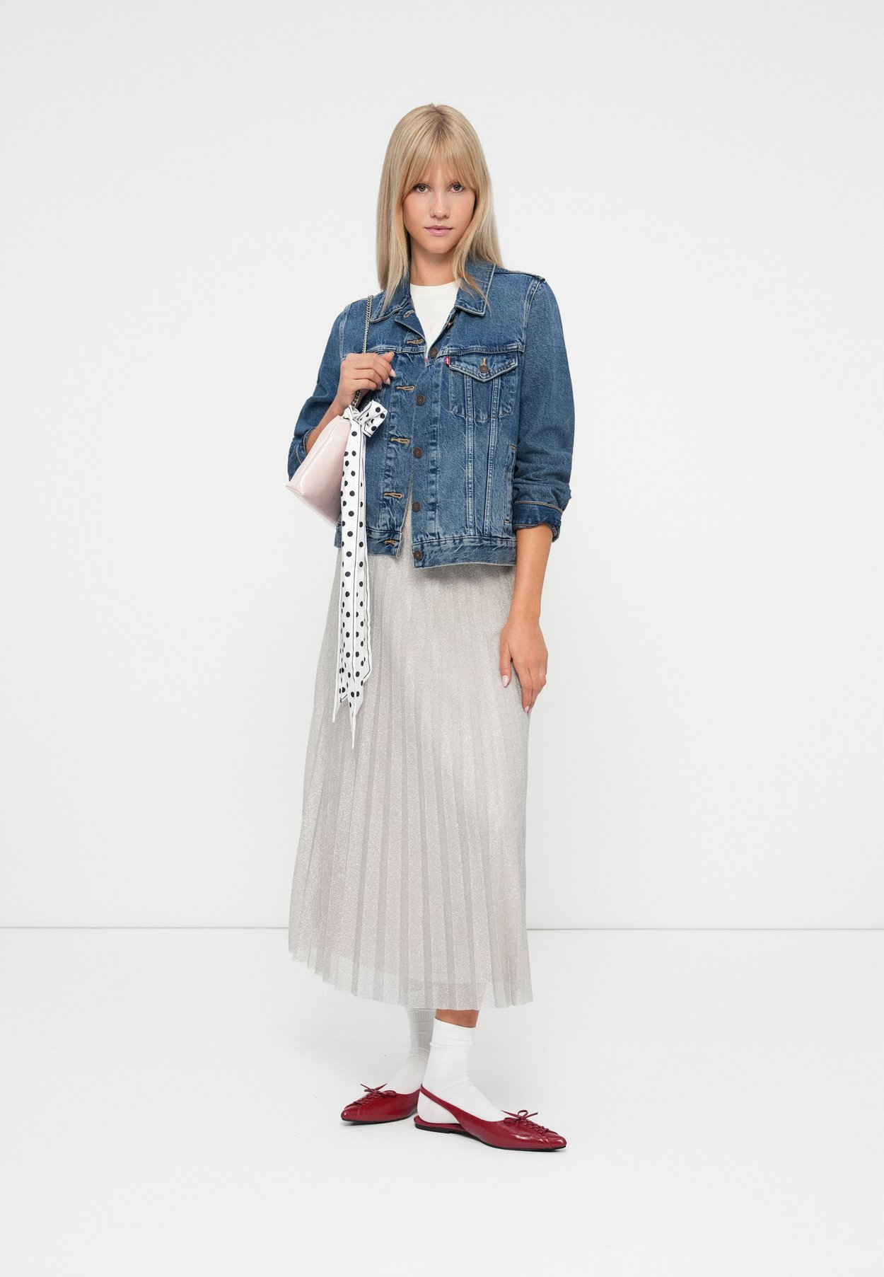 ONLDANIELLE LONG GLITTER SKIRT