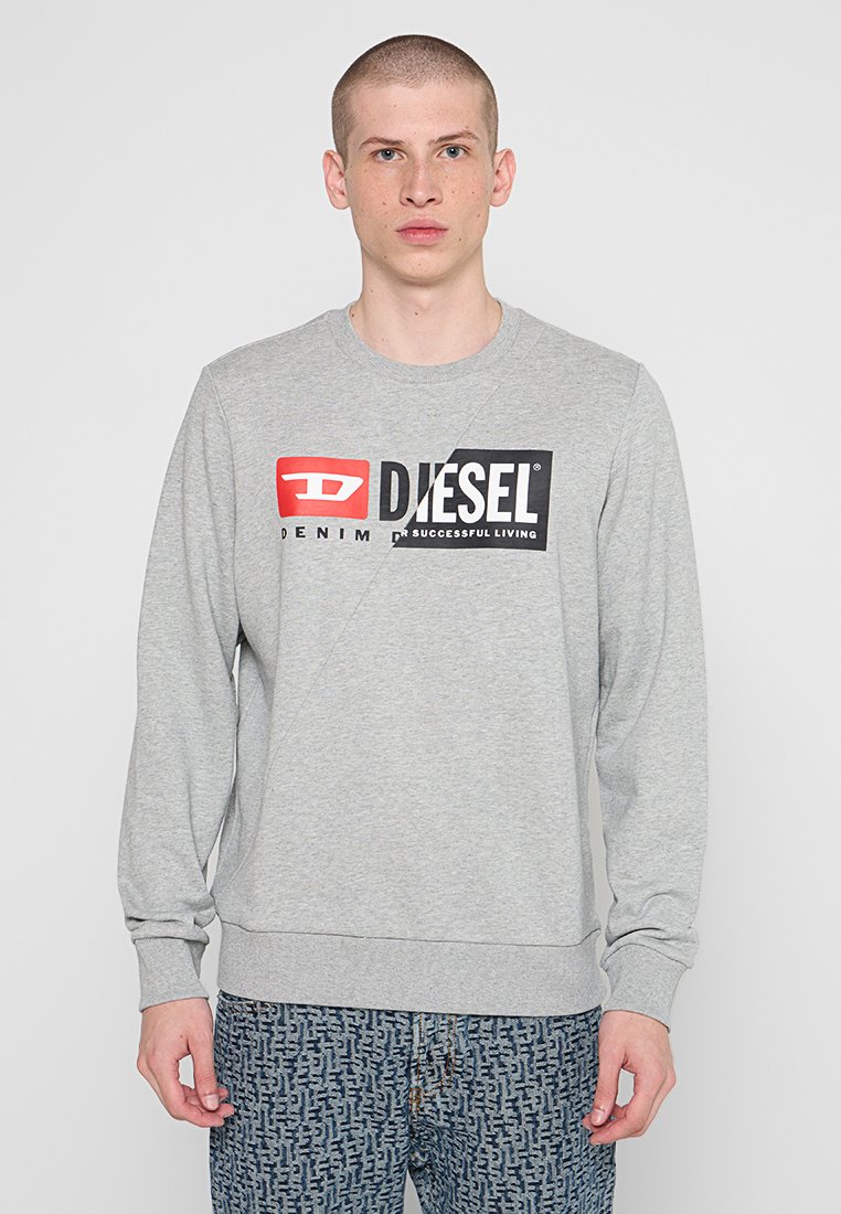 Diesel Sweater lichtgrijs