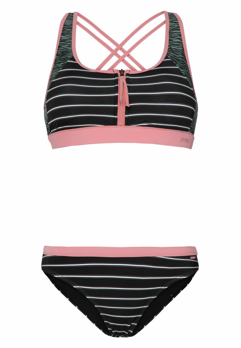 Damen Bikinis | Protest Bikini true black/schwarz - LI86929 Damen Bikinis | Protest Bikini true black/schwarz - LI86929