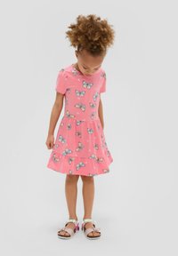 s.Oliver MIT ALL-OVER-PRINT - Freizeitkleid - rosa