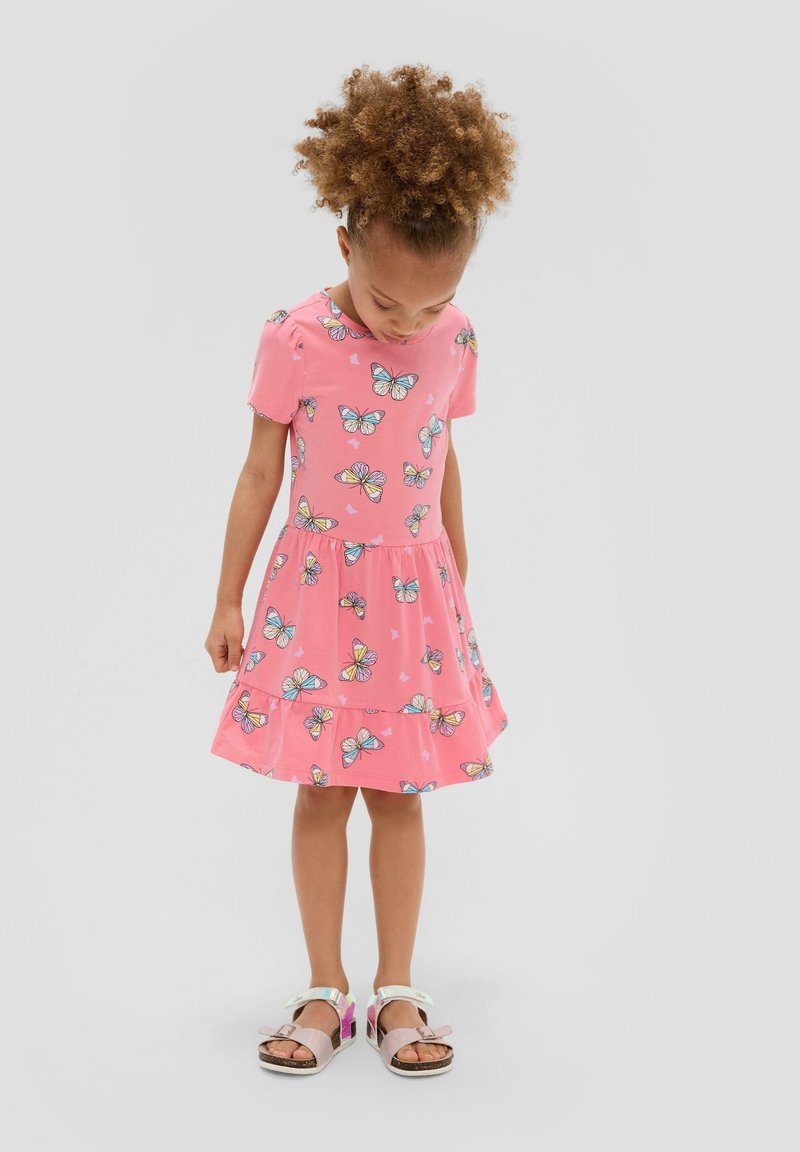 s.Oliver MIT ALL-OVER-PRINT - Freizeitkleid - rosa