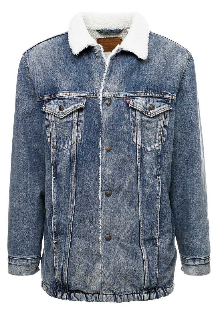 levis long sherpa trucker