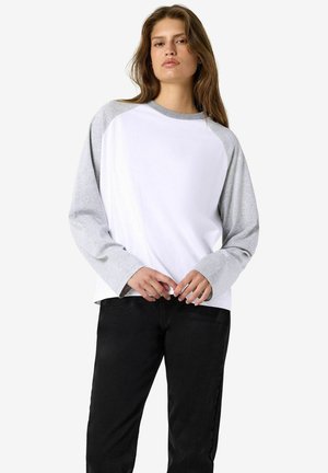 Noisy May, LONG SLEEVED TOP NMEMBER - Camiseta de manga larga - snow white