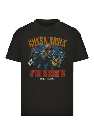 GUNS N' ROSES 1987 TOUR VINTAGE ROCK - T-Shirt print - schwarz