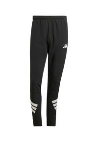 ICON 3-STRIPES WOVEN - Træningsbukser - black white